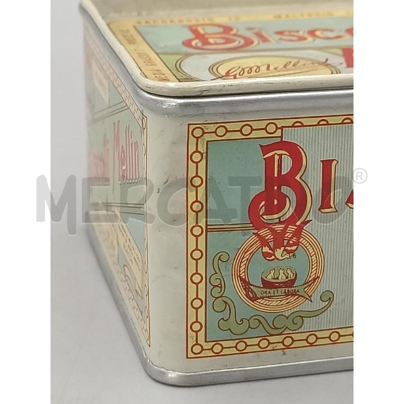 SCATOLA LATTA BISCOTTI MELLIN PICCOLA | Mercatino dell'Usato Moncalieri bengasi 5