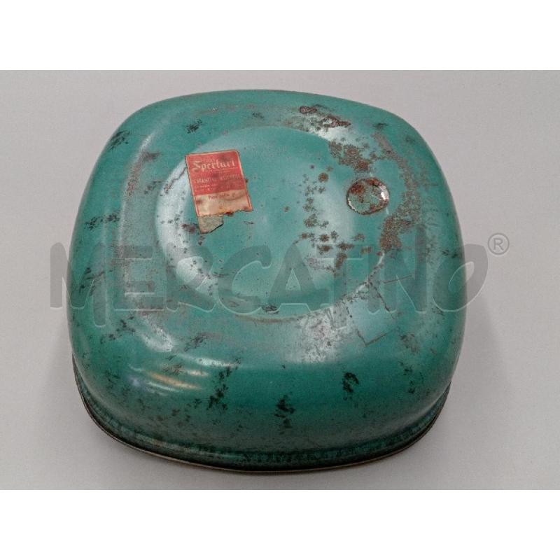 SCATOLA LATTA QUADRATA VERDE | Mercatino dell'Usato Moncalieri bengasi 3
