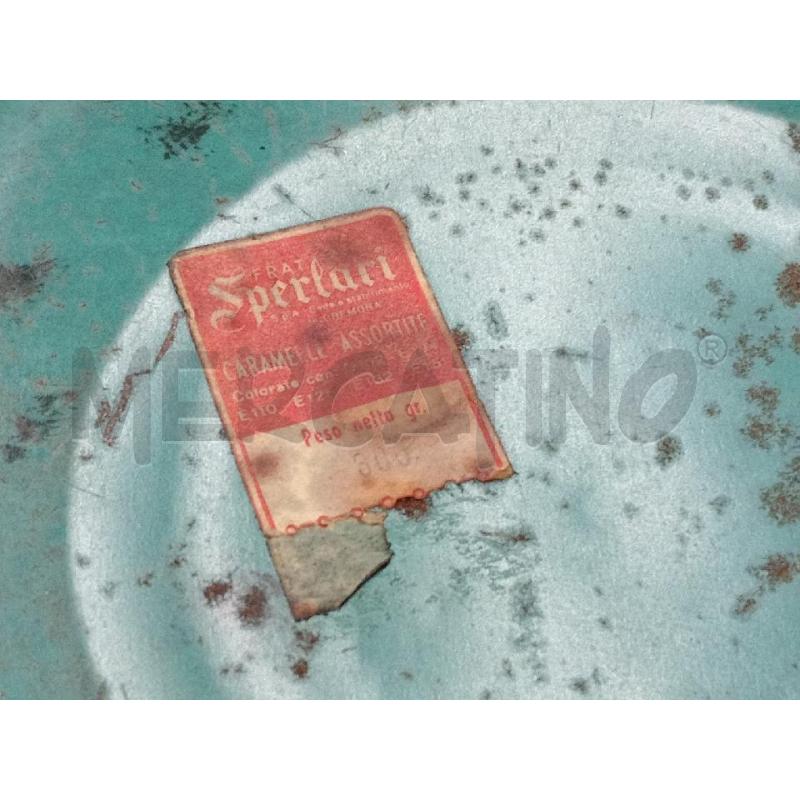 SCATOLA LATTA QUADRATA VERDE | Mercatino dell'Usato Moncalieri bengasi 4