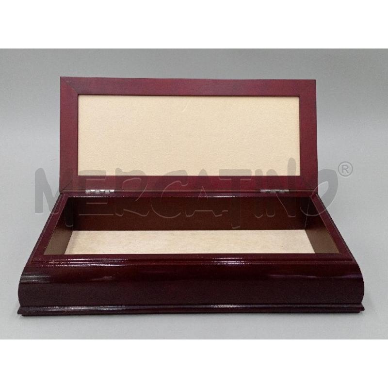 SCATOLA LEGNO C/PLACCA METALLO ARGENTATO S/COPERCHIO | Mercatino dell'Usato Moncalieri bengasi 4