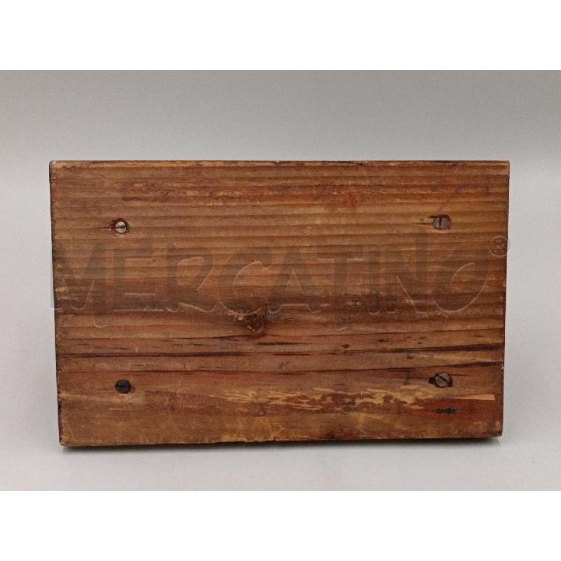 SCATOLA LEGNO CON CASTELLO | Mercatino dell'Usato Moncalieri bengasi 5