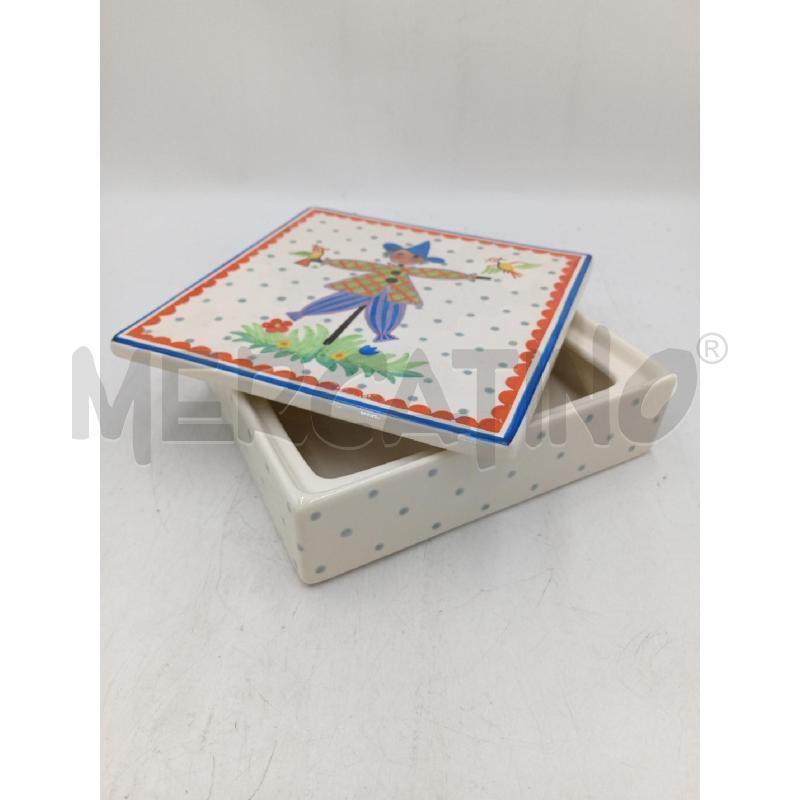 SCATOLA LENCI CERAMICA SPAVENTAPASSERI 20X20X7 | Mercatino dell'Usato Moncalieri bengasi 2
