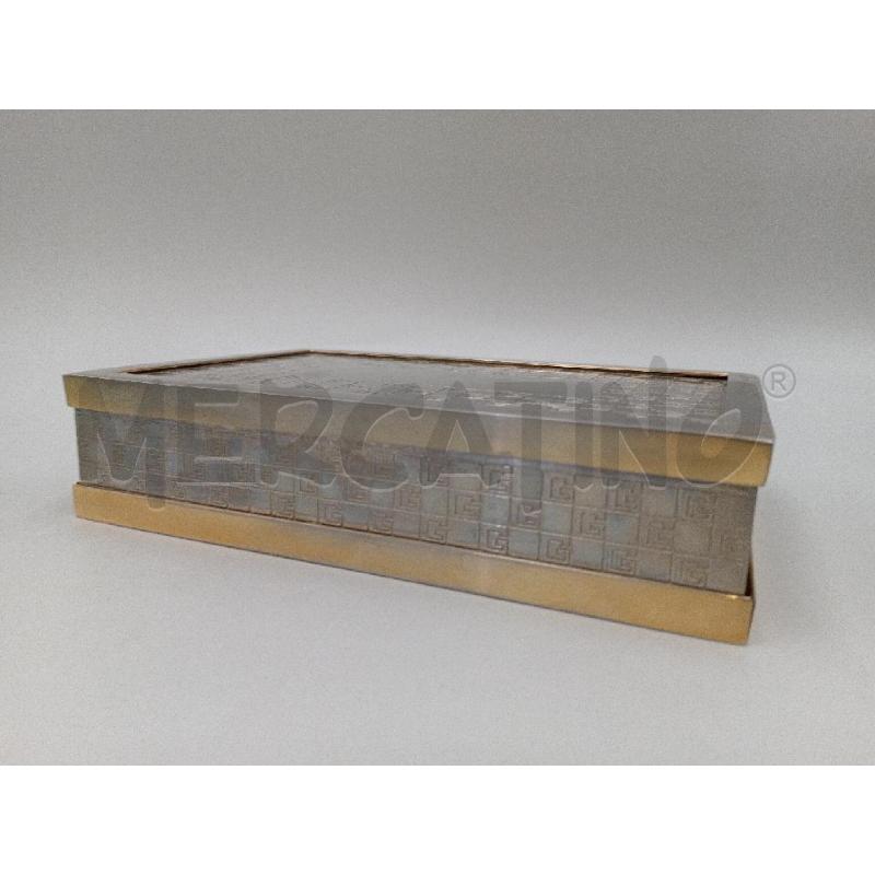 SCATOLA METALLO LAVORATO DESIGN GUCCI MADE IN ITALY  | Mercatino dell'Usato Moncalieri bengasi 3