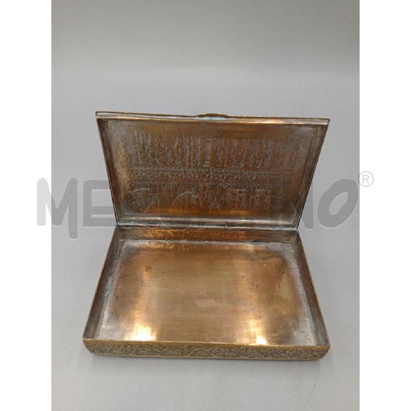 SCATOLA OTTONE INTARSIATA EGIZIANA | Mercatino dell'Usato Moncalieri bengasi 3