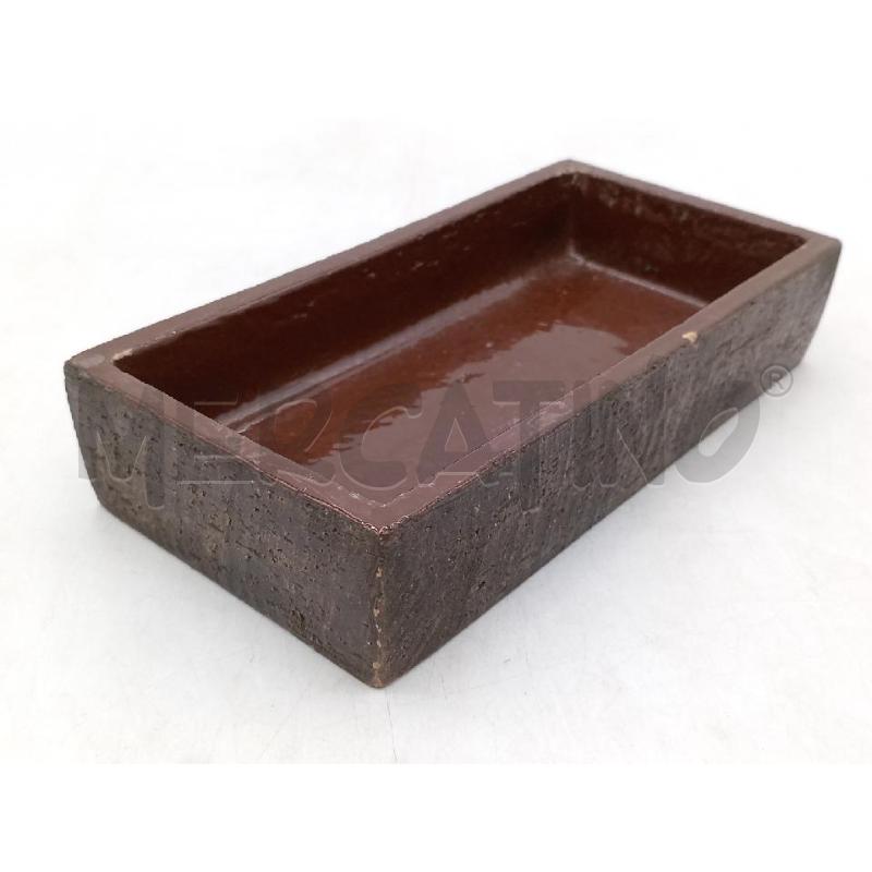 SCATOLA SCULTURA TERRACOTTA ALDO LONDI BITOSSI MONDIAN ASTRATTO 20X10X4.5 | Mercatino dell'Usato Moncalieri bengasi 2