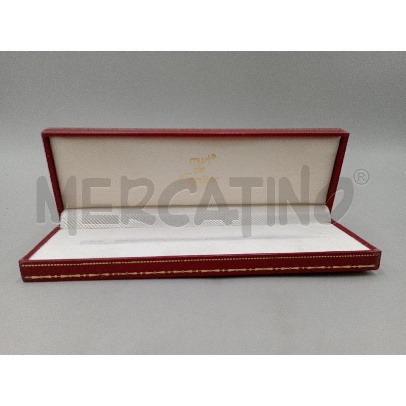 SCATOLA SINGOLA MUST DE CARTIER PARIS PORTA PENNA  | Mercatino dell'Usato Moncalieri bengasi 1