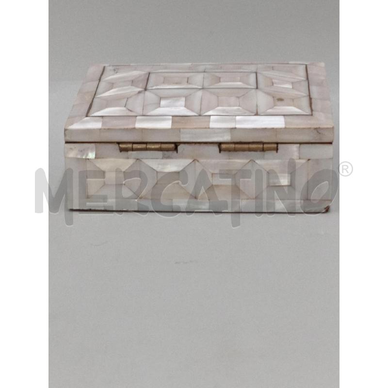 SCATOLETTA METALLO C/COPERTURA MADREPERLA  | Mercatino dell'Usato Moncalieri bengasi 5