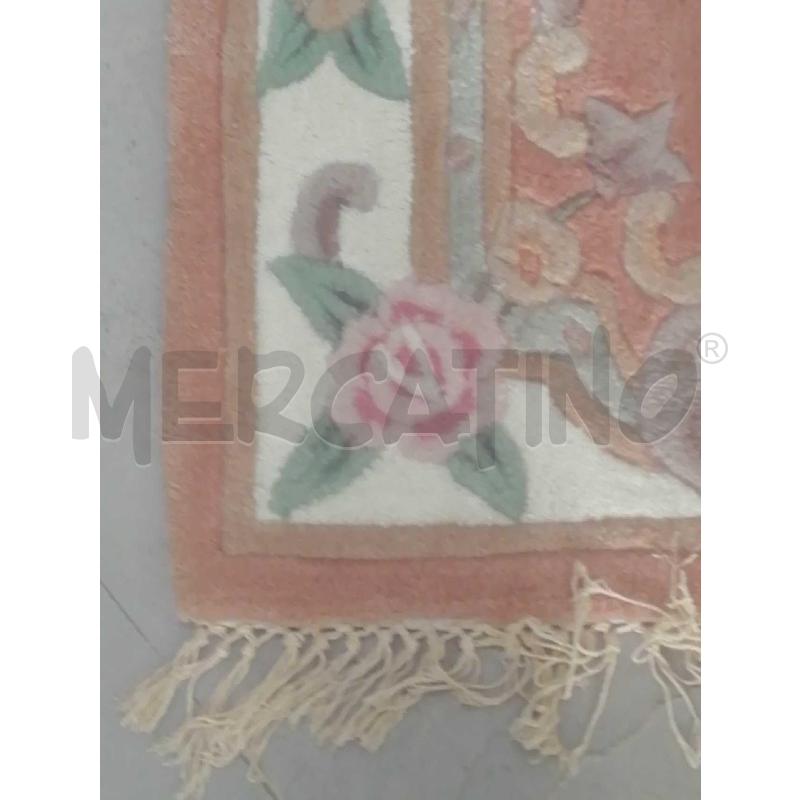 SCENDILETTO TRIS TAPPETI LANA ROSA | Mercatino dell'Usato Moncalieri bengasi 4