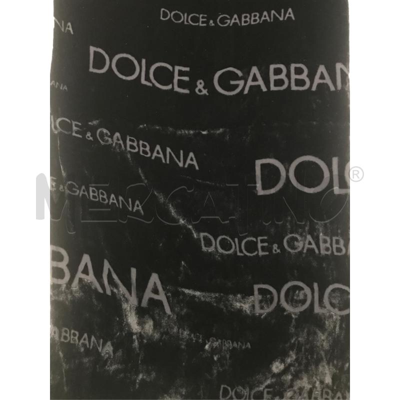 SCIARPA DO9LCE & GABBANA NERA VELLUTO CON FRANGE | Mercatino dell'Usato Moncalieri bengasi 2