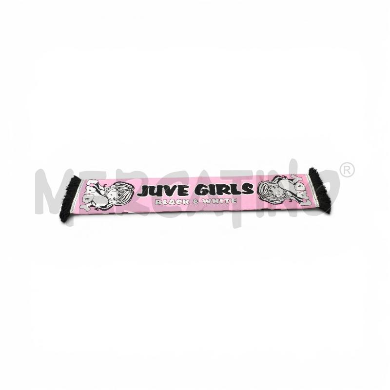 SCIARPA JUVENTUS GIRLS VINTAGE ORIGINALE  | Mercatino dell'Usato Moncalieri bengasi 2