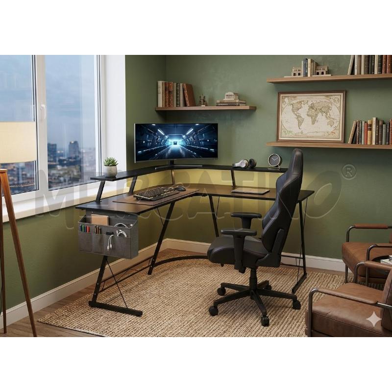 SCRIVANIA GAMING L SHAPE DESK | Mercatino dell'Usato Moncalieri bengasi 1