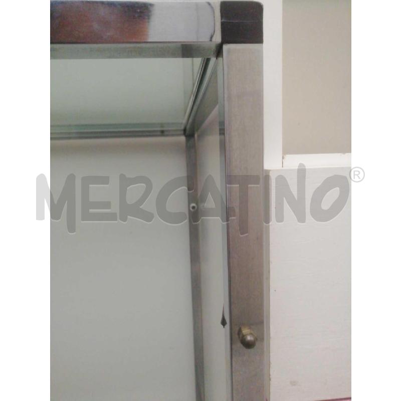 SCRIVANIA INOX VETRO | Mercatino dell'Usato Moncalieri bengasi 5