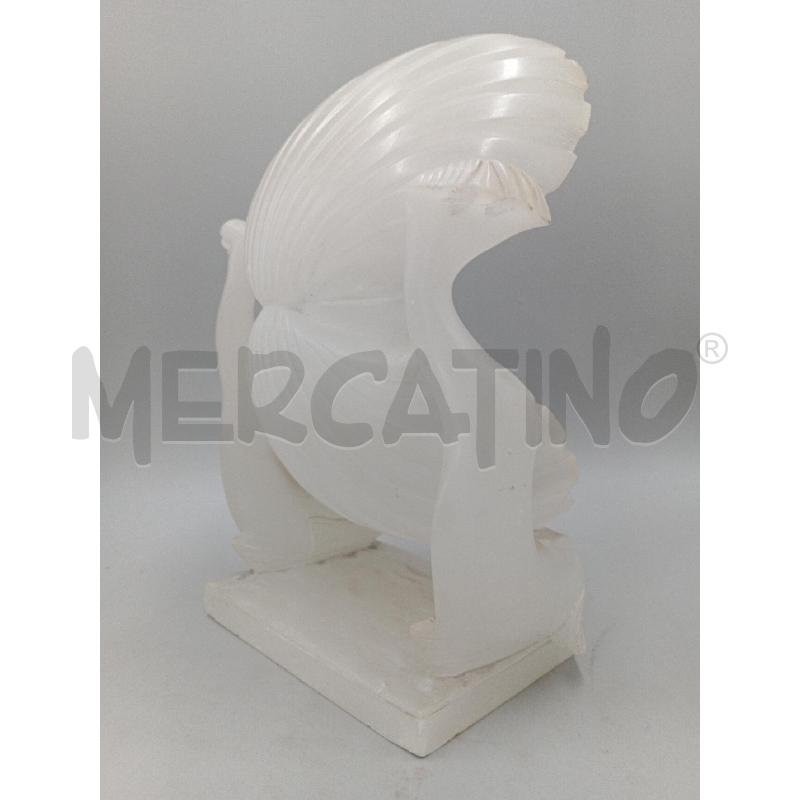 SCULTURA ALABASTRO FORMA CONCHIGLIA SENZA PERLA  | Mercatino dell'Usato Moncalieri bengasi 4