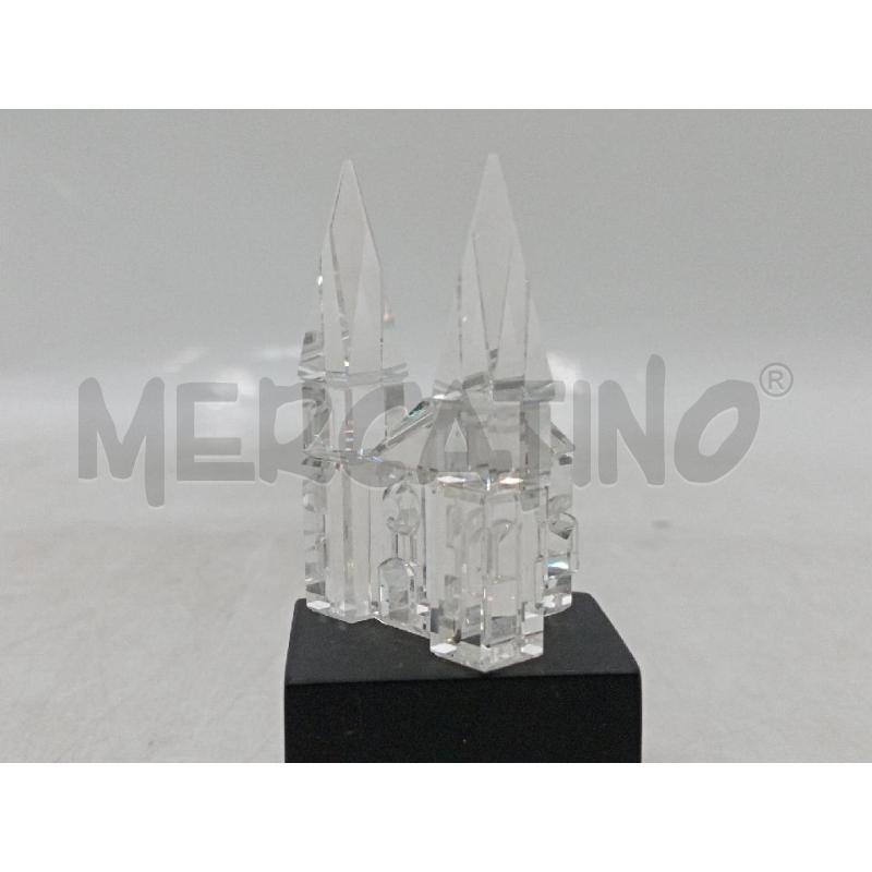 SCULTURA CATTEDRALE CRISTALLO SWAROVSKI NO SCATOLA  | Mercatino dell'Usato Moncalieri bengasi 4