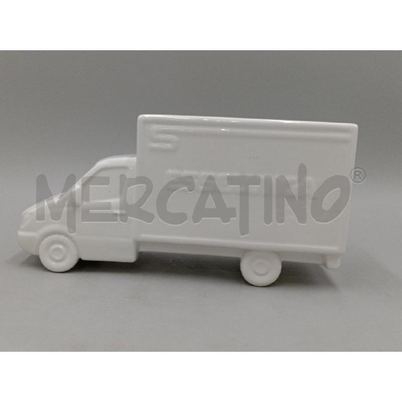 SCULTURA CERAMICA SELETTI DESIGN FORMA FURGONE ESSELUNGA | Mercatino dell'Usato Moncalieri bengasi 1