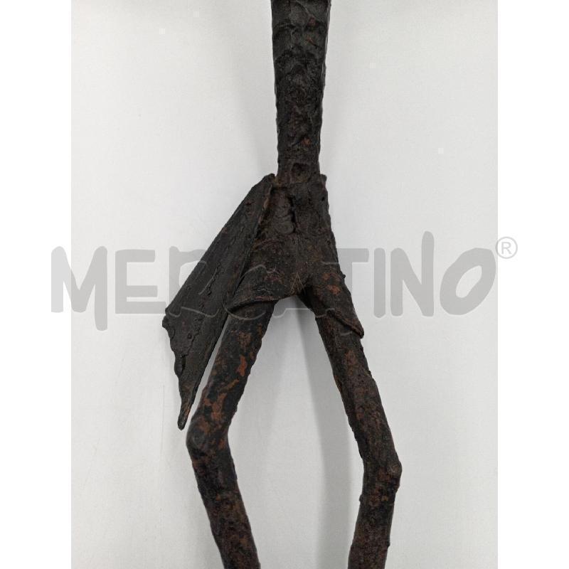 SCULTURA CRISTO STILIZZATA FERRO CM 54 X 44 | Mercatino dell'Usato Moncalieri bengasi 2