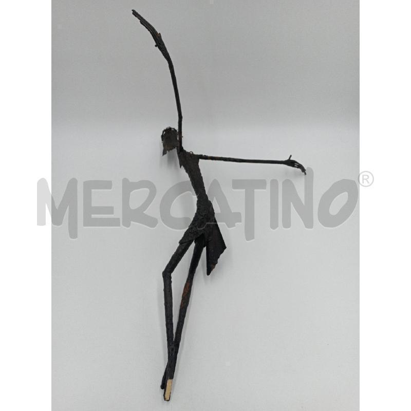 SCULTURA CRISTO STILIZZATA FERRO CM 54 X 44 | Mercatino dell'Usato Moncalieri bengasi 4