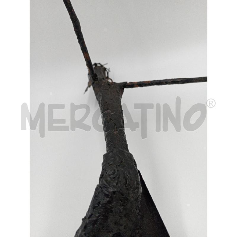 SCULTURA CRISTO STILIZZATA FERRO CM 54 X 44 | Mercatino dell'Usato Moncalieri bengasi 5