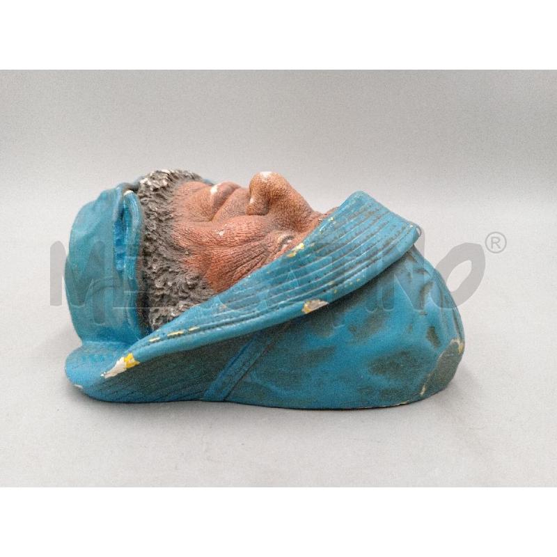 SCULTURA GESSO TESTA CAPITANO DI PESCHERECCIO MADE IN ENGLAND  | Mercatino dell'Usato Moncalieri bengasi 2