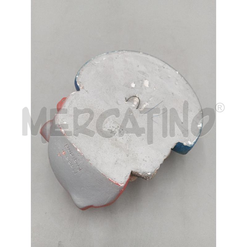 SCULTURA GESSO TESTA PIRATA MADE IN ENGLAND CAPPELLO BLU  | Mercatino dell'Usato Moncalieri bengasi 5