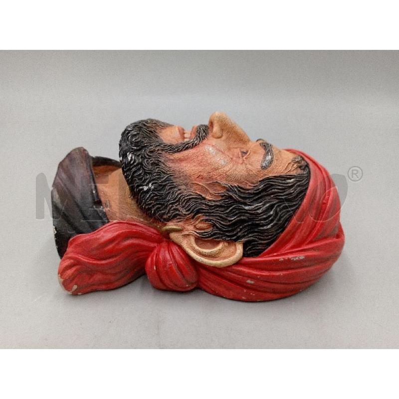 SCULTURA GESSO TESTA THE CORSAIR MADE IN ENGLAND  | Mercatino dell'Usato Moncalieri bengasi 2