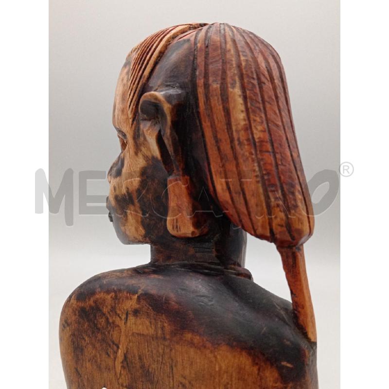 SCULTURA LEGNO AFRICA | Mercatino dell'Usato Moncalieri bengasi 3