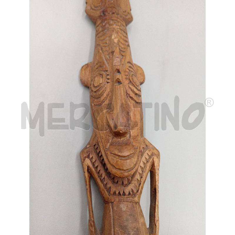 SCULTURA LEGNO ETNICA PERSONAGGIO PARTICOLARE  | Mercatino dell'Usato Moncalieri bengasi 3