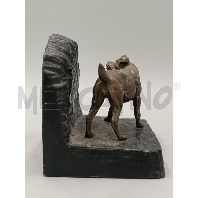 SCULTURA PICCOLA CANE BRONZO H. 11 | Mercatino dell'Usato Moncalieri bengasi 3