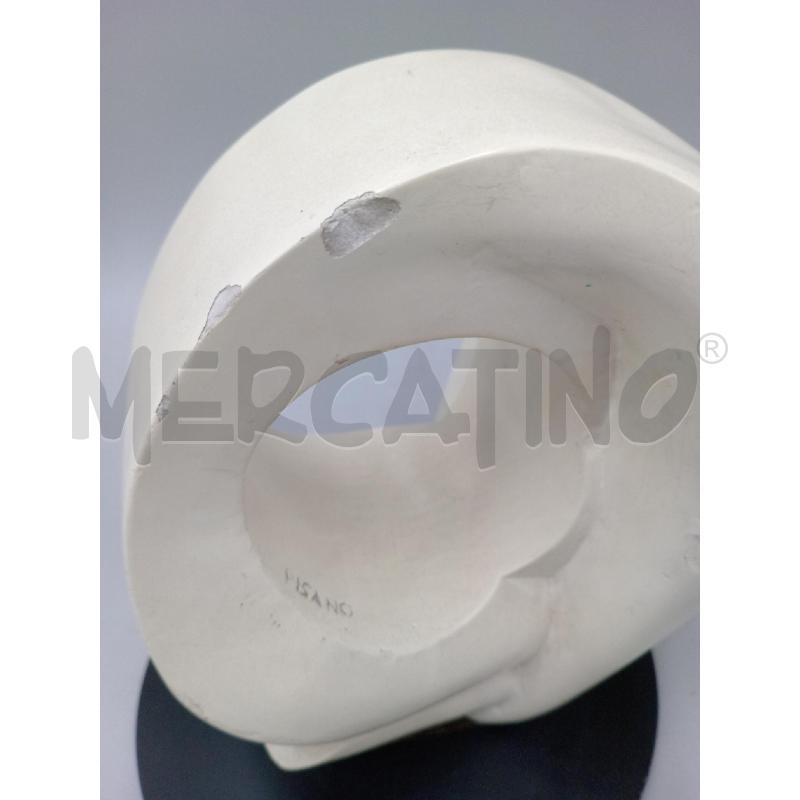 SCULTURA PISANO GESSO ASTRATTA UOMO CHINO CM 20 | Mercatino dell'Usato Moncalieri bengasi 4