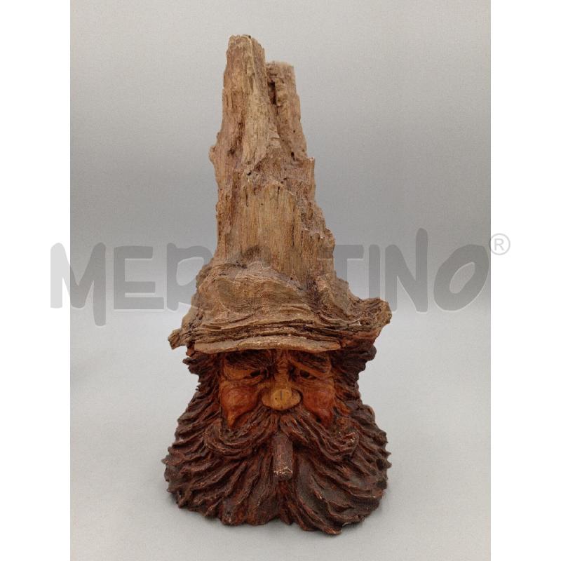 SCULTURA RESINA VECCHIETTO C/CAPPELLO E SIGARO | Mercatino dell'Usato Moncalieri bengasi 1