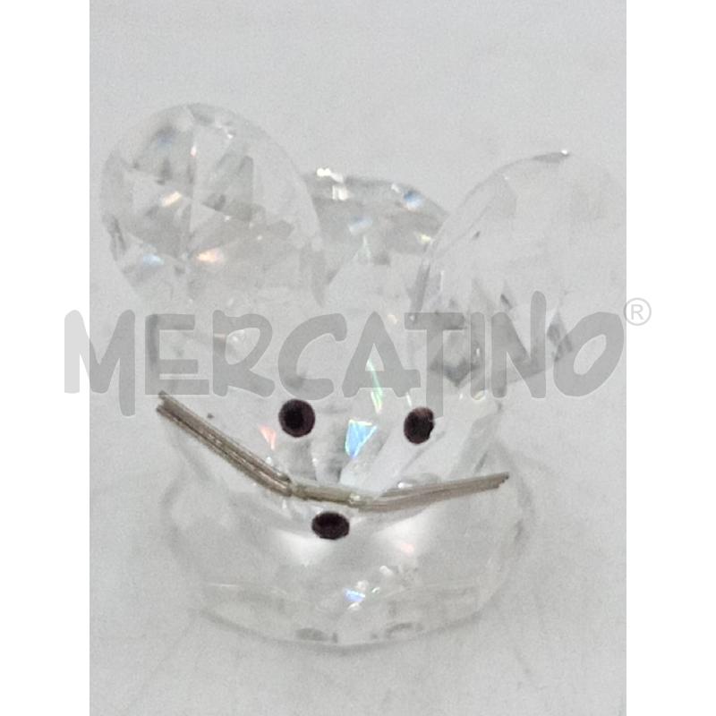 SCULTURE CRISTALLO SWAROVSKI PESCIOLINO E TOPOLINO  | Mercatino dell'Usato Moncalieri bengasi 3
