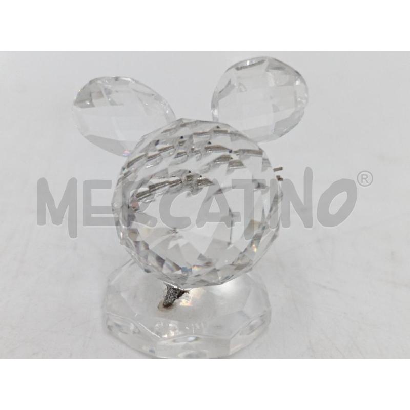 SCULTURE CRISTALLO SWAROVSKI PESCIOLINO E TOPOLINO  | Mercatino dell'Usato Moncalieri bengasi 4