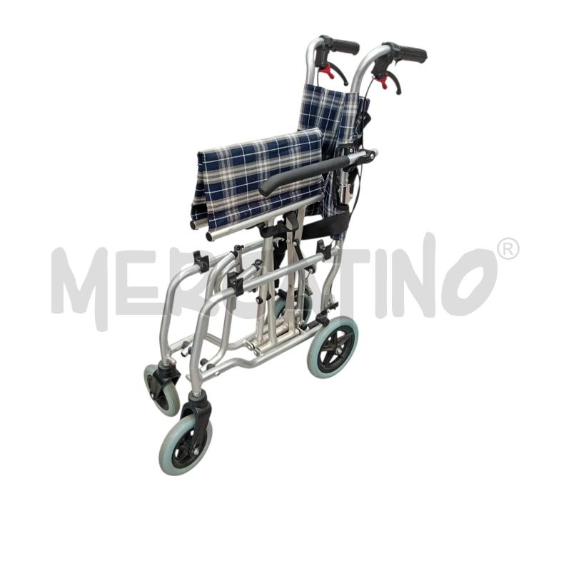 SEDIA A ROTELLE VALLETTA PIEGHEVOLE | Mercatino dell'Usato Moncalieri bengasi 5