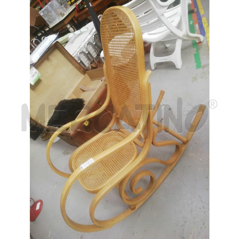 SEDIA DONDOLO FAGGIO PAGLIA VIENNA | Mercatino dell'Usato Moncalieri bengasi 4