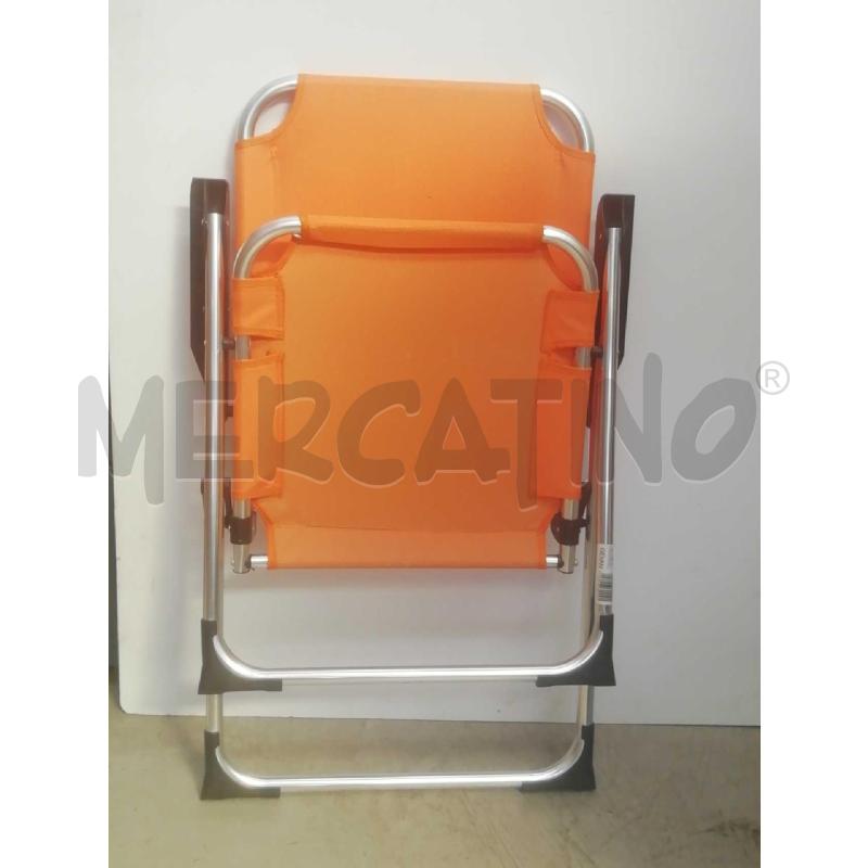 SEDIA PIEGHEVOLE ARANCIO | Mercatino dell'Usato Moncalieri bengasi 1