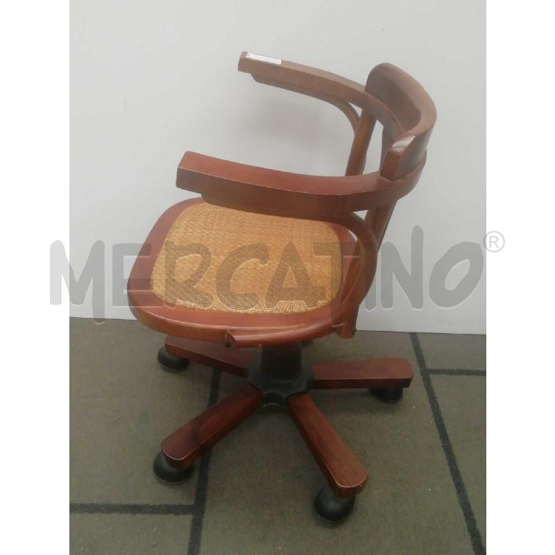 SEDIA UFFICIO GIREVOLE MOD. RETRO | Mercatino dell'Usato Moncalieri bengasi 2