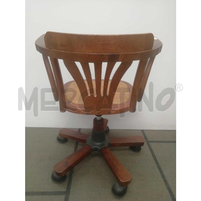 SEDIA UFFICIO GIREVOLE MOD. RETRO | Mercatino dell'Usato Moncalieri bengasi 3