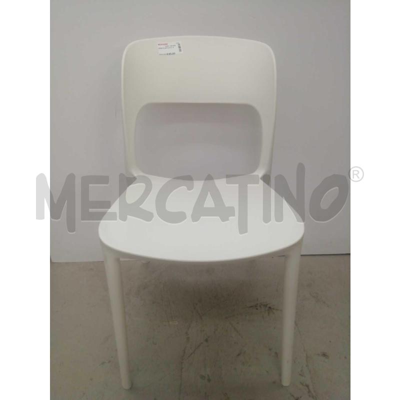 SEDIE PLASTICA PZ. 4 | Mercatino dell'Usato Moncalieri bengasi 1