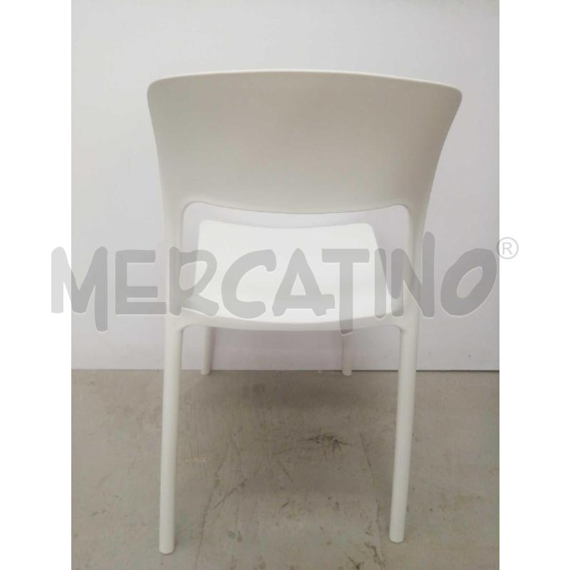 SEDIE PLASTICA PZ. 4 | Mercatino dell'Usato Moncalieri bengasi 3