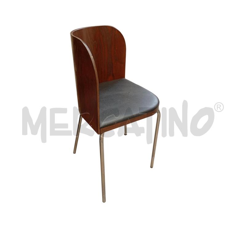 SEDIE PZ. 4 ANGOILARI SCURE IKEA | Mercatino dell'Usato Moncalieri bengasi 2