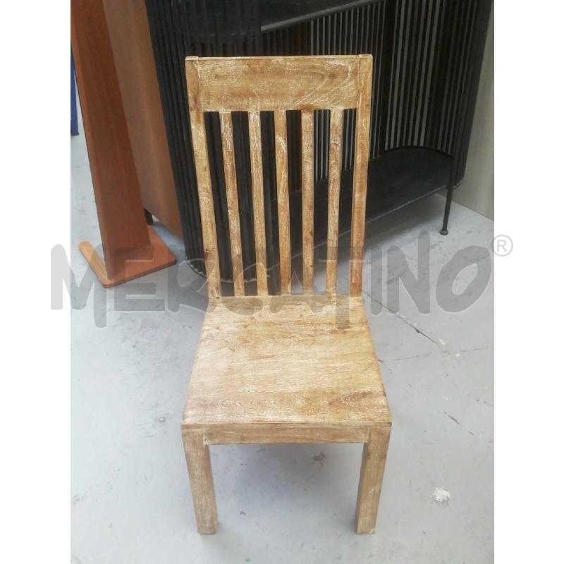 SEDIE PZ. 4 DECAPATE SHABBY SCHIENALE ALTO | Mercatino dell'Usato Moncalieri bengasi 1