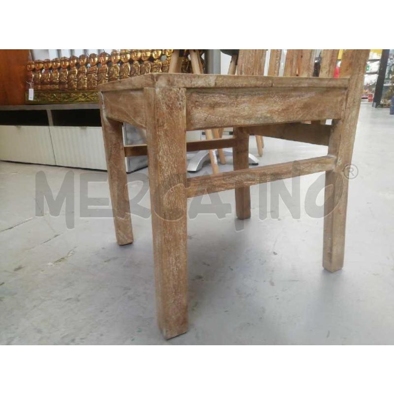 SEDIE PZ. 4 DECAPATE SHABBY SCHIENALE ALTO | Mercatino dell'Usato Moncalieri bengasi 5