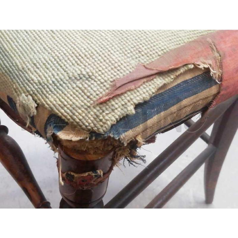 SEDIE PZ. 4 LEGNO VECCHIE  | Mercatino dell'Usato Moncalieri bengasi 5