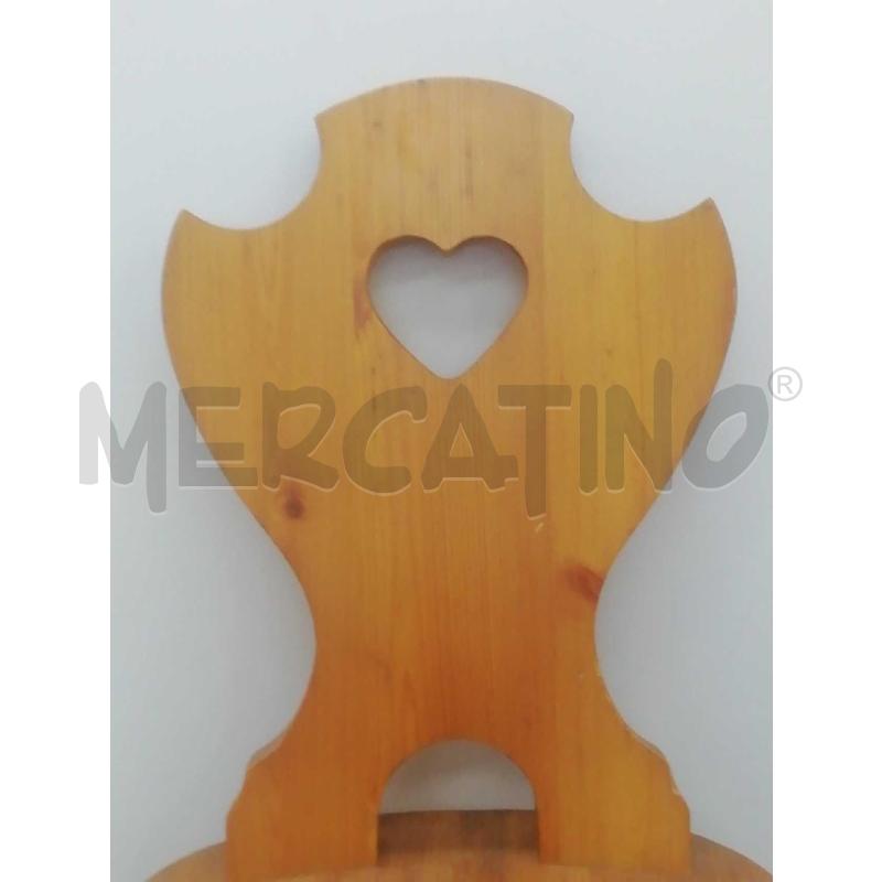 SEDIE PZ. 6 RUSTICHE LEGNO PINO | Mercatino dell'Usato Moncalieri bengasi 2