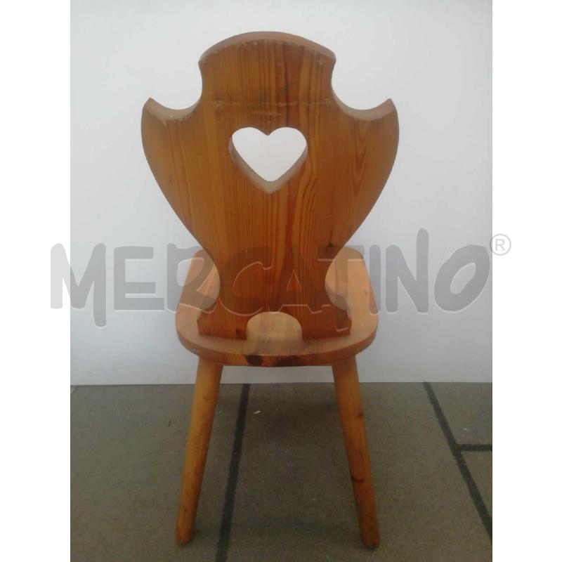 SEDIE PZ. 6 RUSTICHE LEGNO PINO | Mercatino dell'Usato Moncalieri bengasi 4
