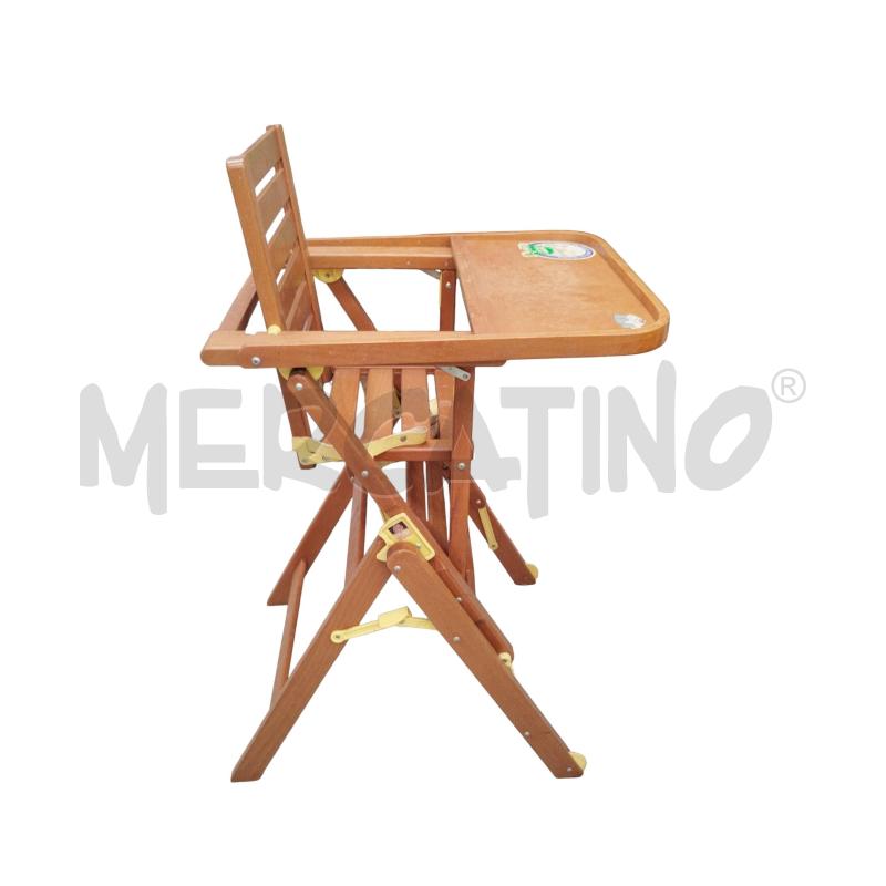 SEGGIOLINO PAPPA PIEGHEVOLE FOPPAPEDRETTI IN LEGNO | Mercatino dell'Usato Moncalieri bengasi 4