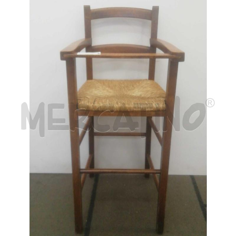 SEGGIOLONE VINTAGE IMPAGLIATO | Mercatino dell'Usato Moncalieri bengasi 1