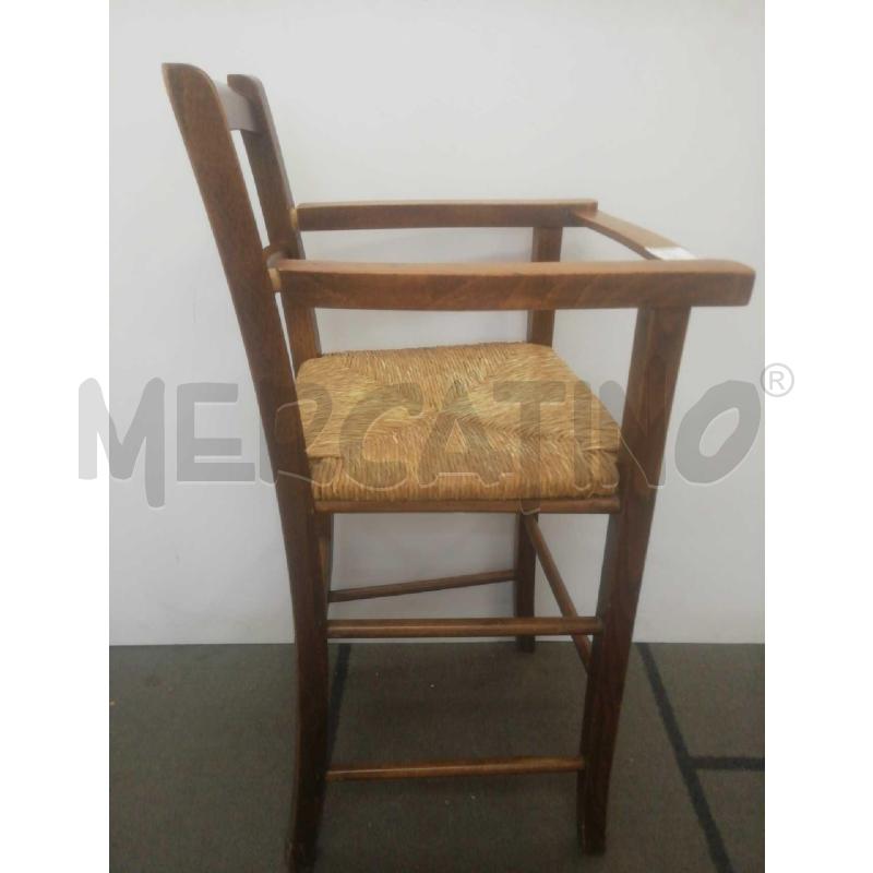 SEGGIOLONE VINTAGE IMPAGLIATO | Mercatino dell'Usato Moncalieri bengasi 4