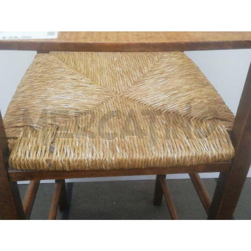 SEGGIOLONE VINTAGE IMPAGLIATO | Mercatino dell'Usato Moncalieri bengasi 5