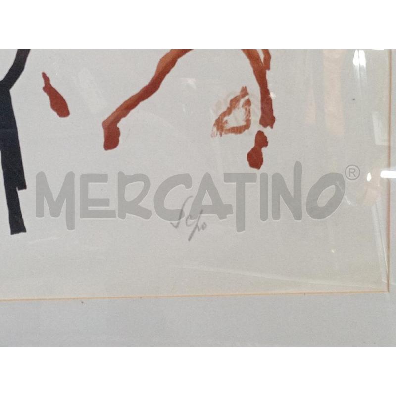 SERIGRAFIA SEBASTIANO POZZATI SEPO 50X70 CAVALLI | Mercatino dell'Usato Moncalieri bengasi 3